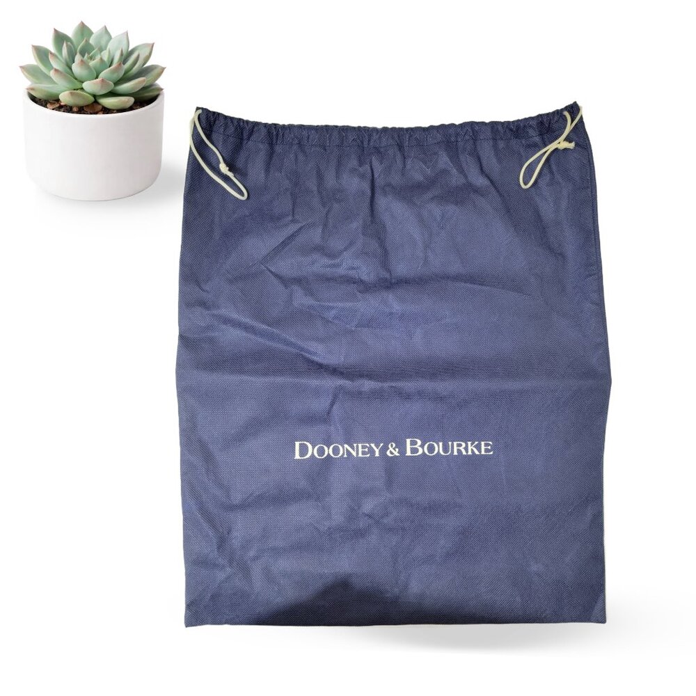 Dooney & Bourke DB Signature East West Tote Set Bag Wallet Keychain Purse - Picture 8 of 10